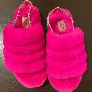 NWB Kids UGG Fluff Yeah Slides